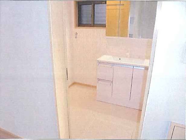 施工後の洗面所の様子